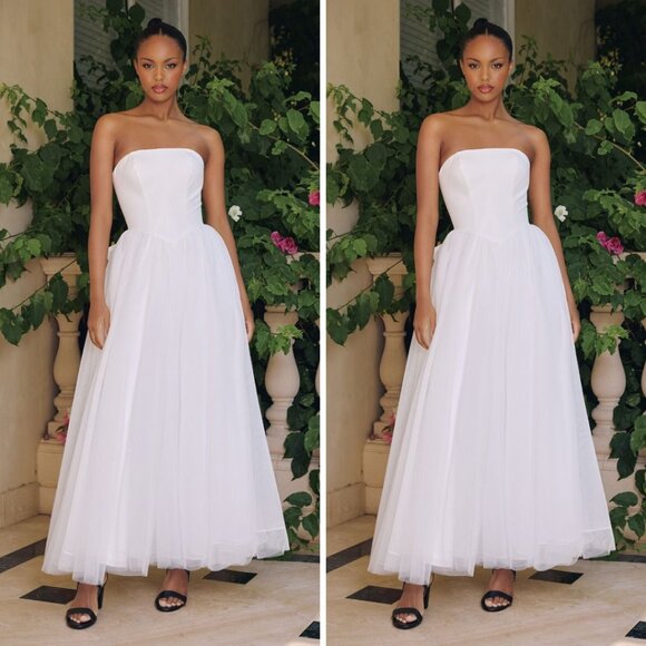 AMORIS T712W DRESS - Picture 1 of 3